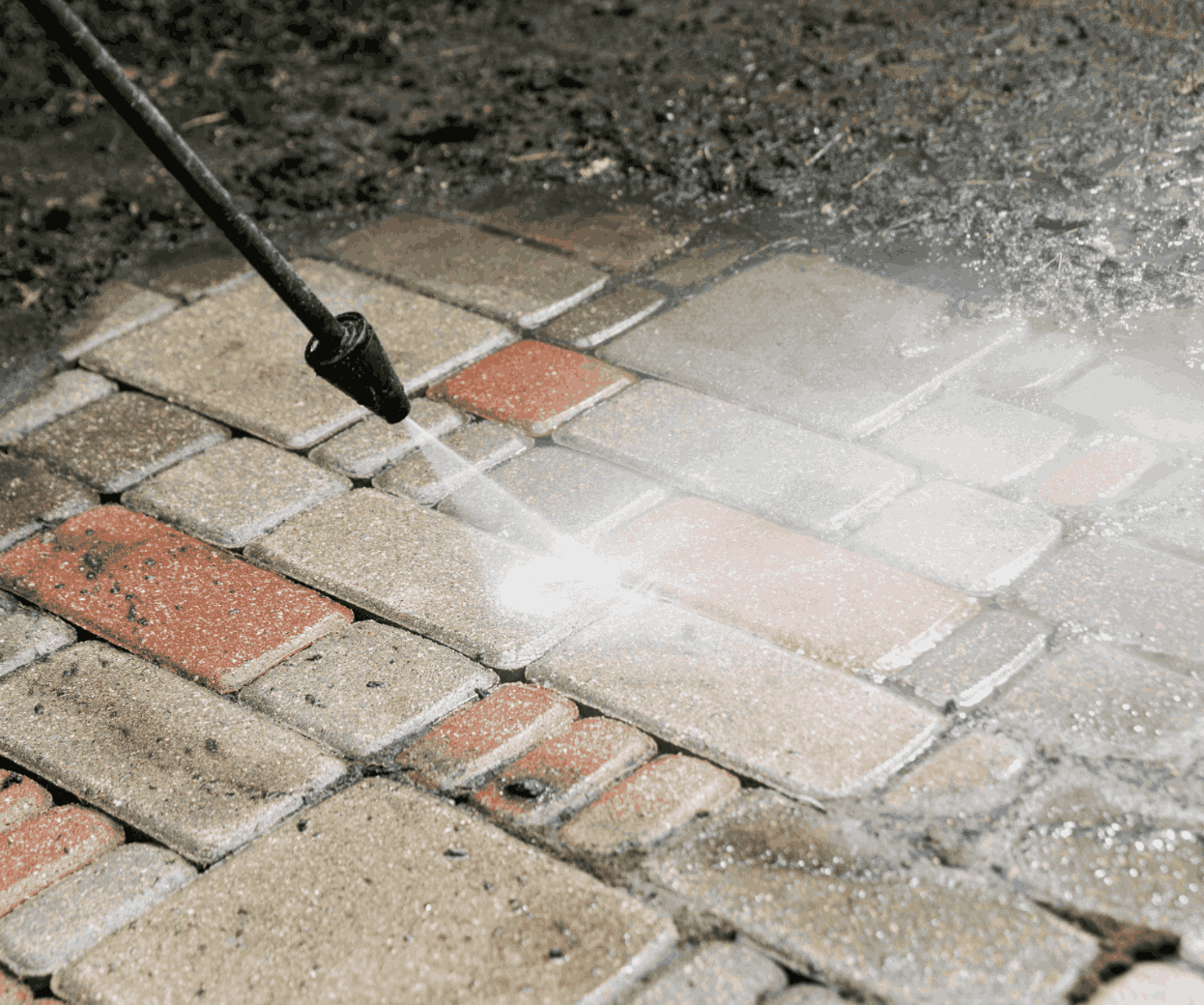 Sidewalks and Pathway Pressure Washing